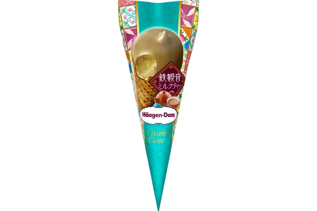 「鉄観音茶」の味わいと香りを活かしたアイスクリーム