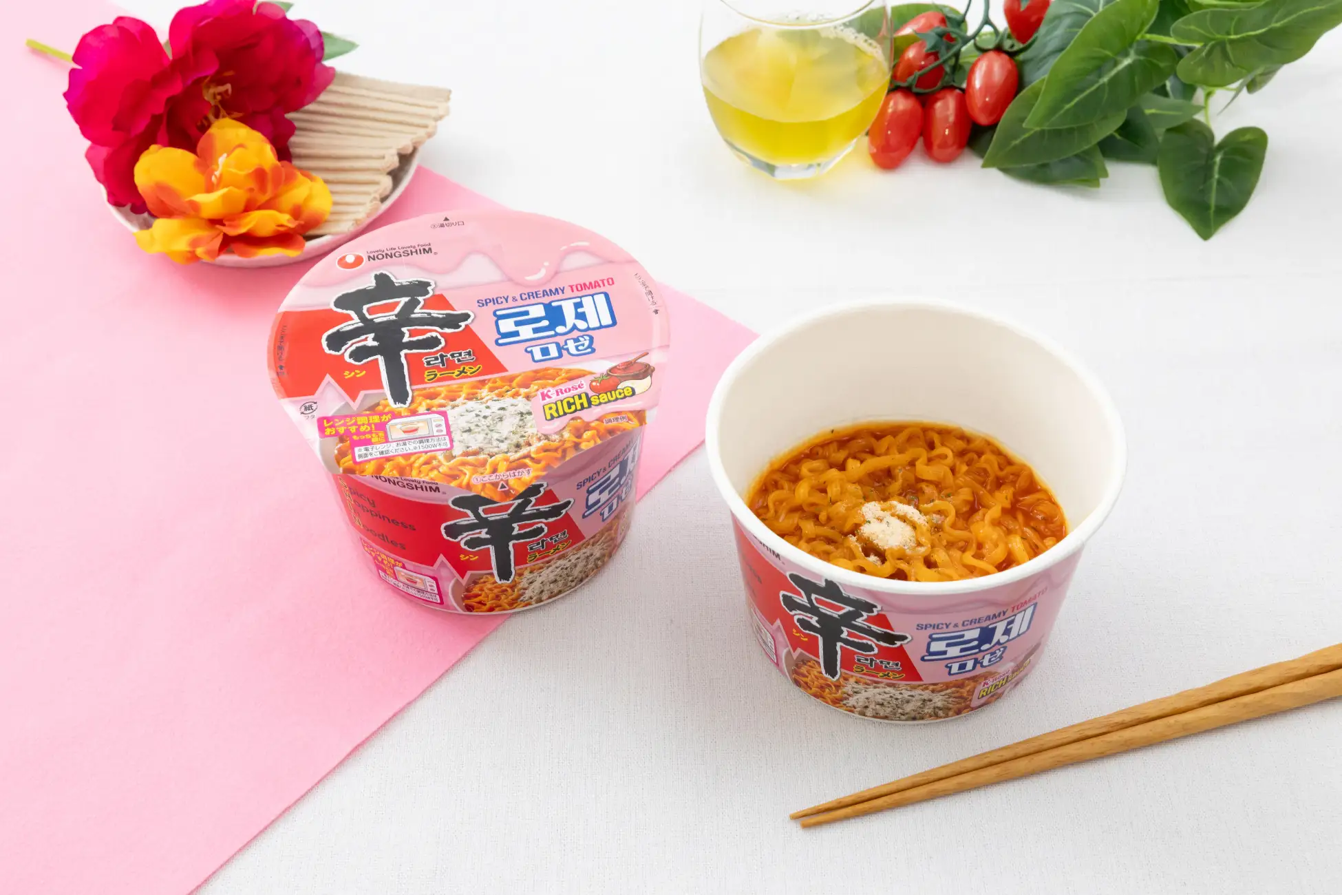 「辛ラーメン ロゼ カップ」が5月19日よりセブンイレブンで先行発売！