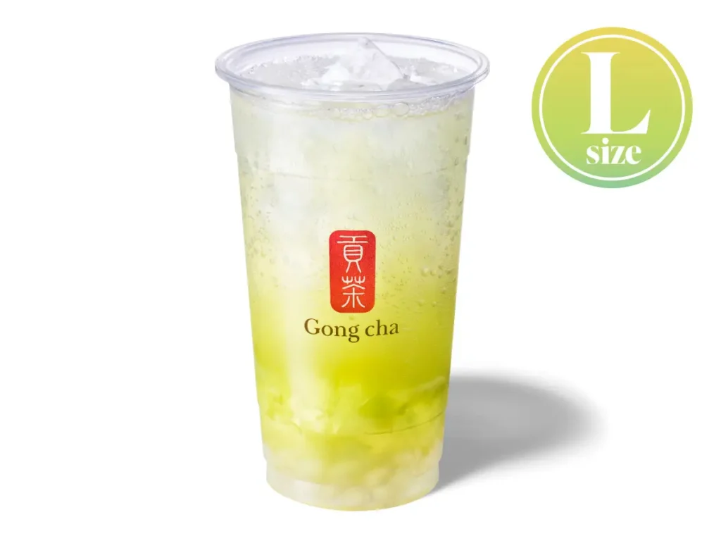 SHINEシャインマスカット スパークリングティー（ICED/L 760円）