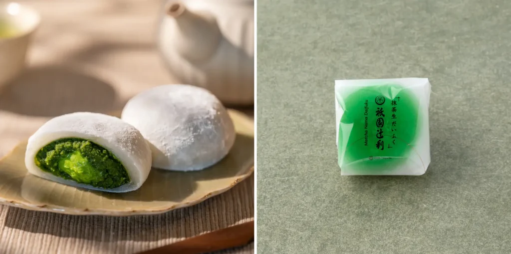 「抹茶生だいふく」