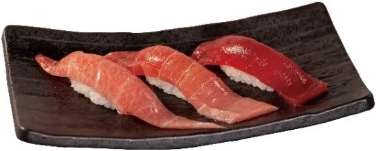 おすすめはこだわりの「本鮪三貫盛」